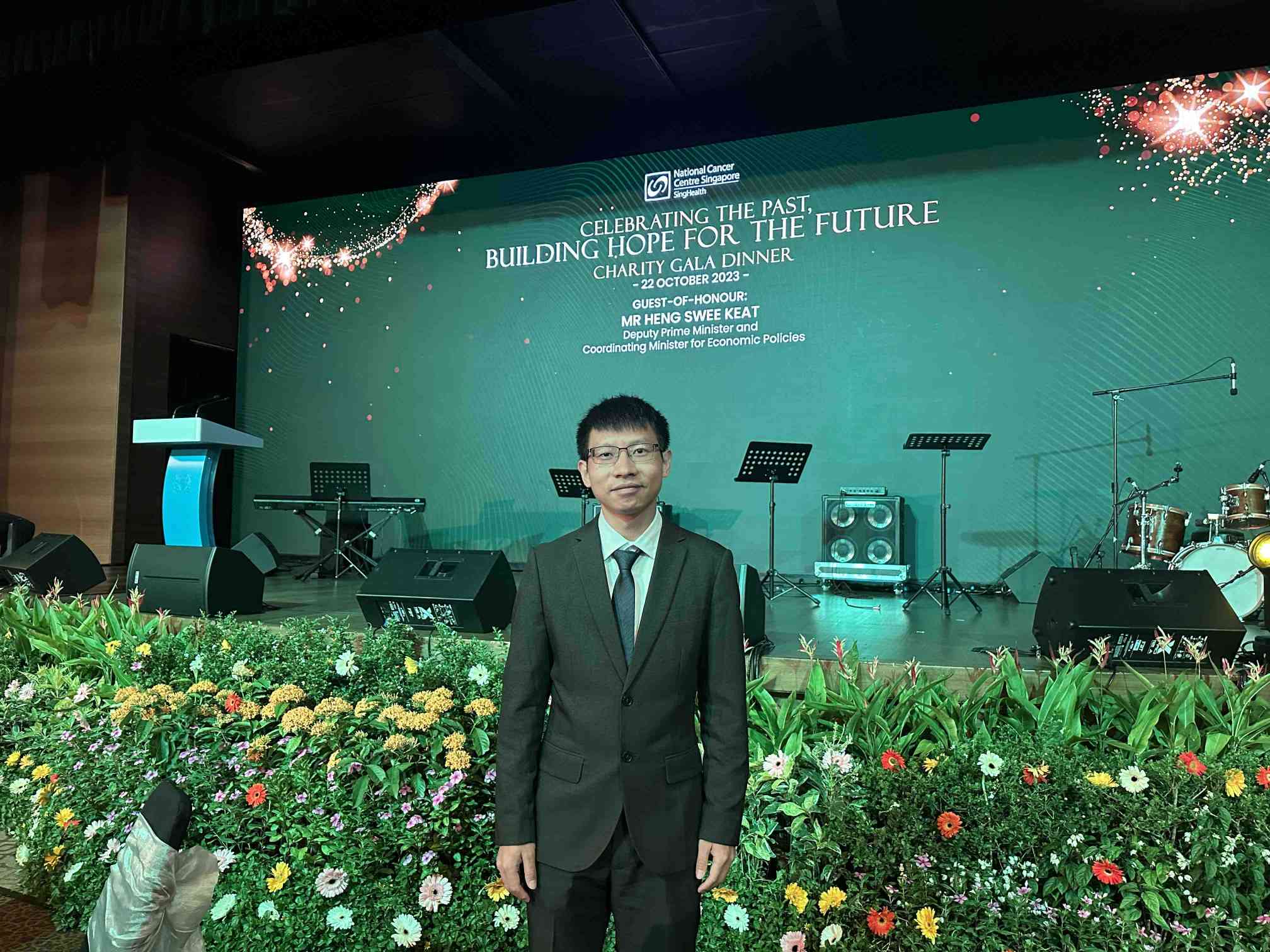 Leman Biotech was invited to attend the Charity Gala Dinner hosted by National Cancer Center Singapore